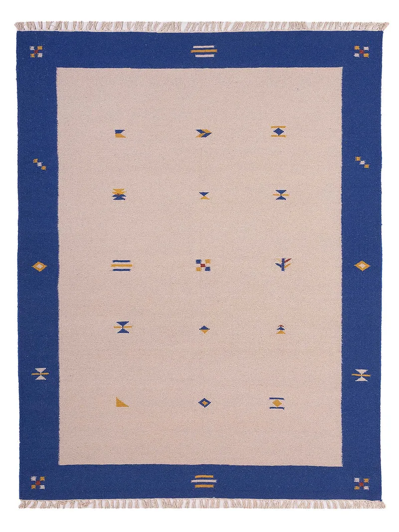 Kelim Modern Teppich 170x240cm - beige