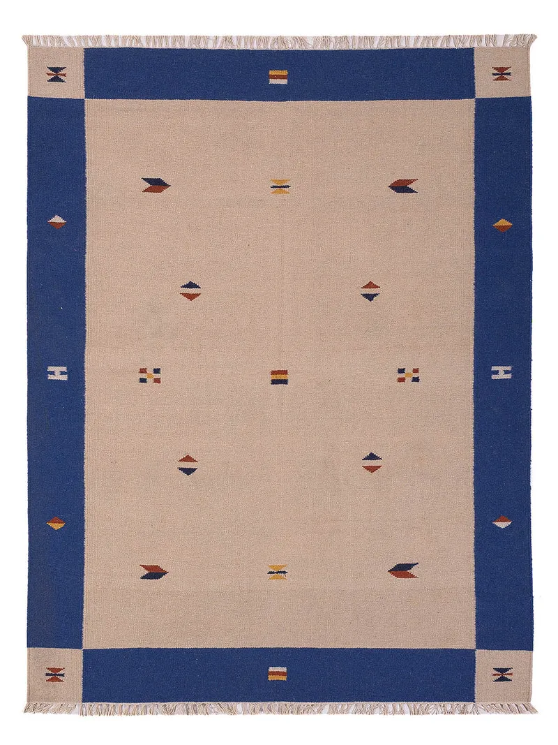 Kelim Modern Teppich 170x240cm - beige
