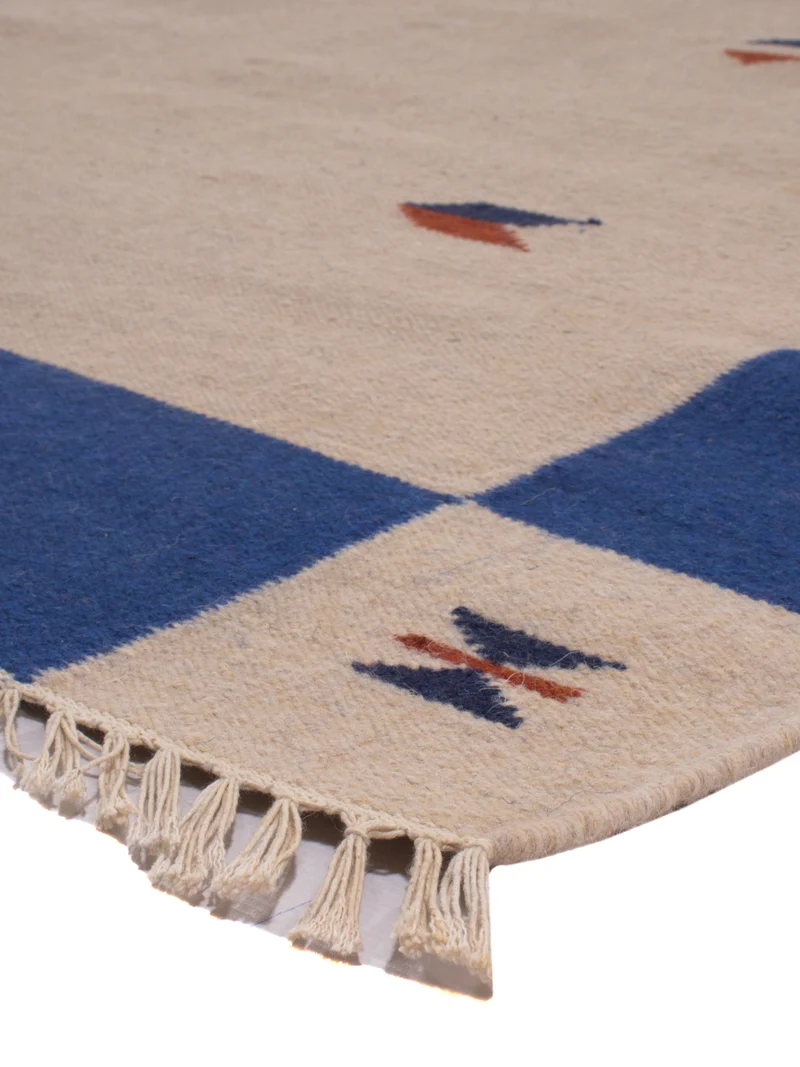 Kelim Modern Teppich 170x240cm - beige