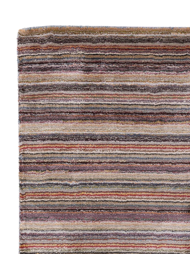 Loribaft Loom Teppich 90x150cm - Wollteppich - mehrfarbig