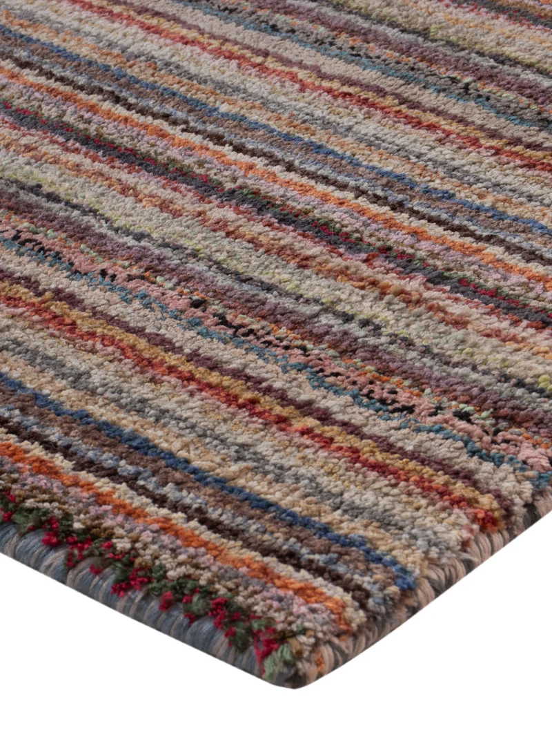 Loribaft Loom Teppich 90x150cm - Wollteppich - mehrfarbig