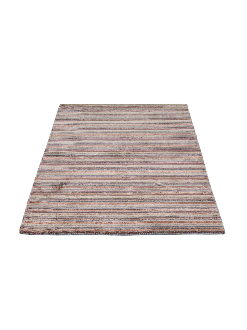 Loribaft Loom Teppich 90x150cm - Wollteppich - mehrfarbig