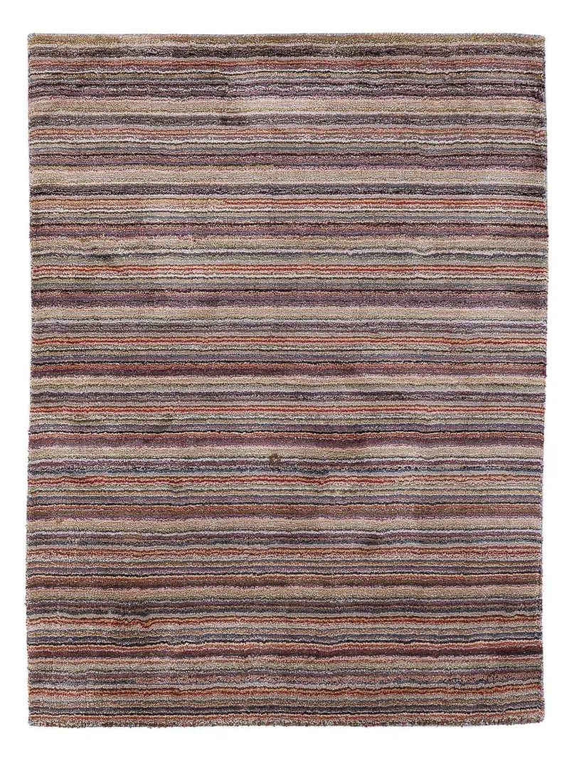 Loribaft Loom Teppich 90x150cm - Wollteppich - mehrfarbig