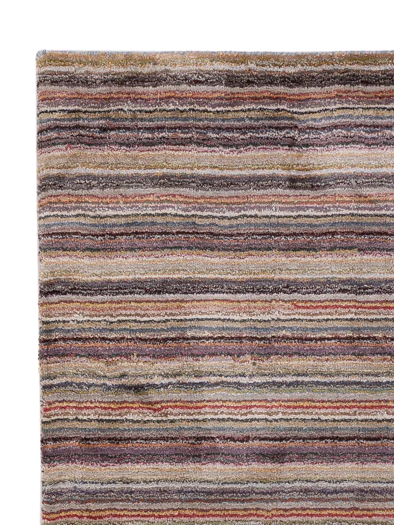 Loribaft Loom Teppich 90x150cm - Wollteppich - mehrfarbig