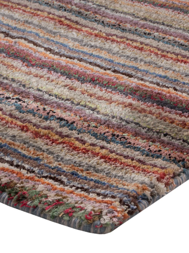 Loribaft Loom Teppich 90x150cm - Wollteppich - mehrfarbig