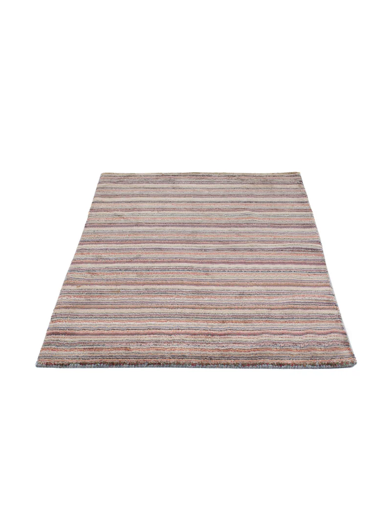 Loribaft Loom Teppich 90x150cm - Wollteppich - mehrfarbig