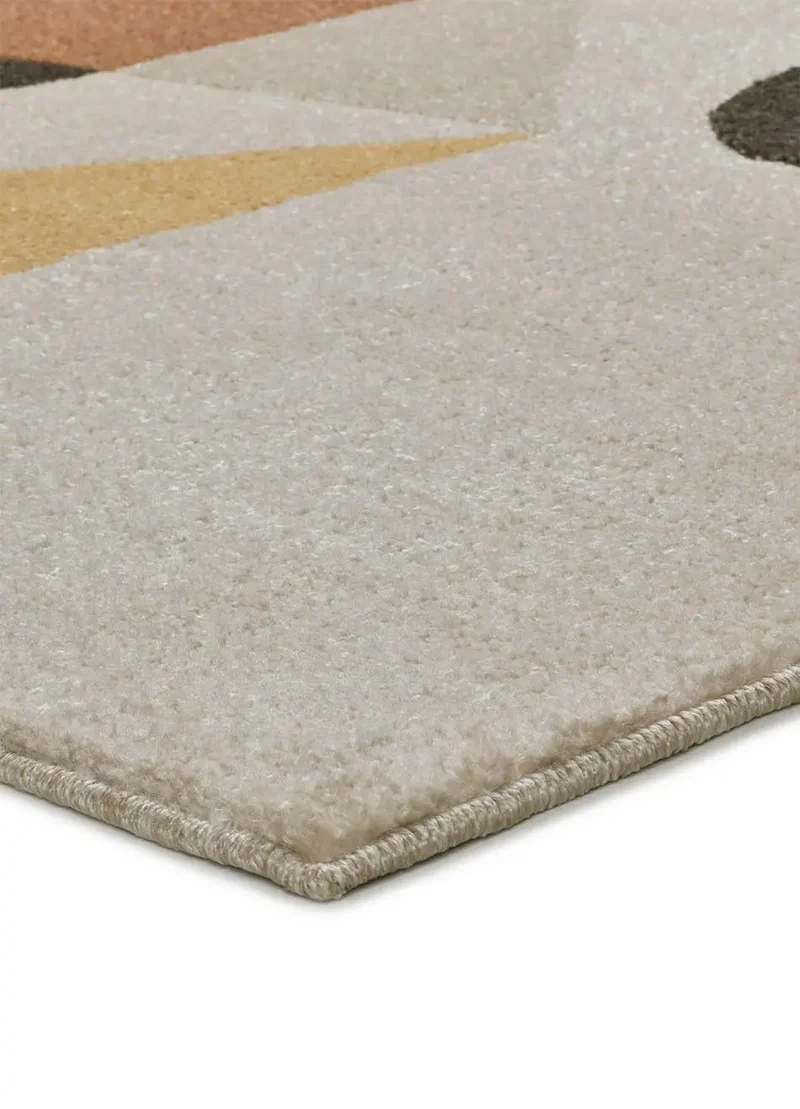 Alfombra geométrica en colores empolvados Domus 32311 Multicolor