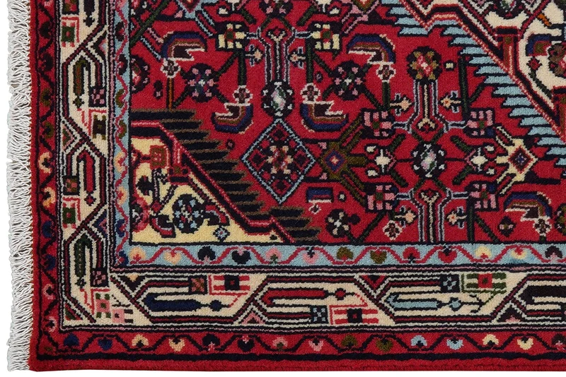 Assadabad · Handgeknüpft – Rot, 136x81 cm