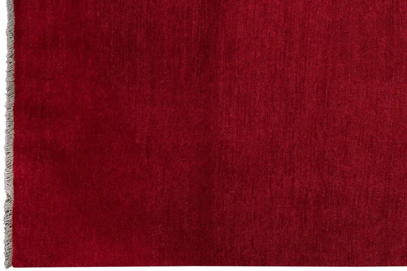 Gabbeh · Handgeknüpft – Rot, 299x202 cm