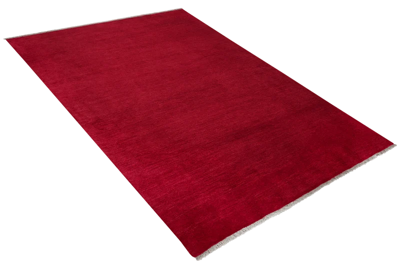 Gabbeh · Handgeknüpft – Rot, 299x202 cm