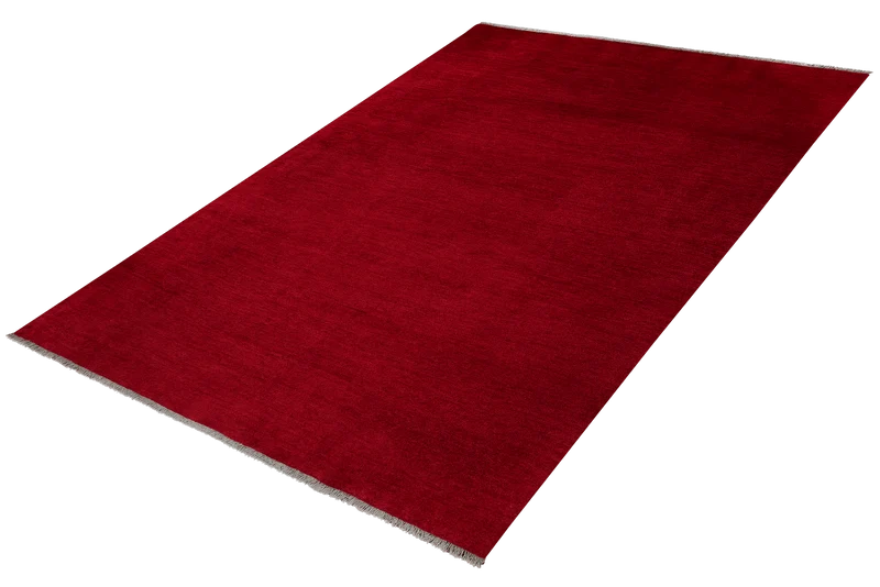 Gabbeh · Handgeknüpft – Rot, 299x202 cm