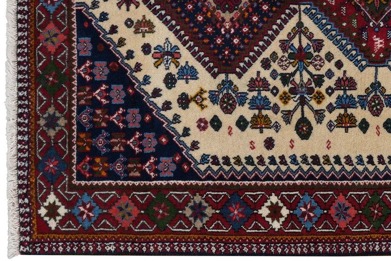 Yalameh · Handgeknüpft – Beige, 155x113 cm