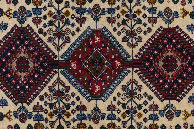 Yalameh · Handgeknüpft – Beige, 155x113 cm