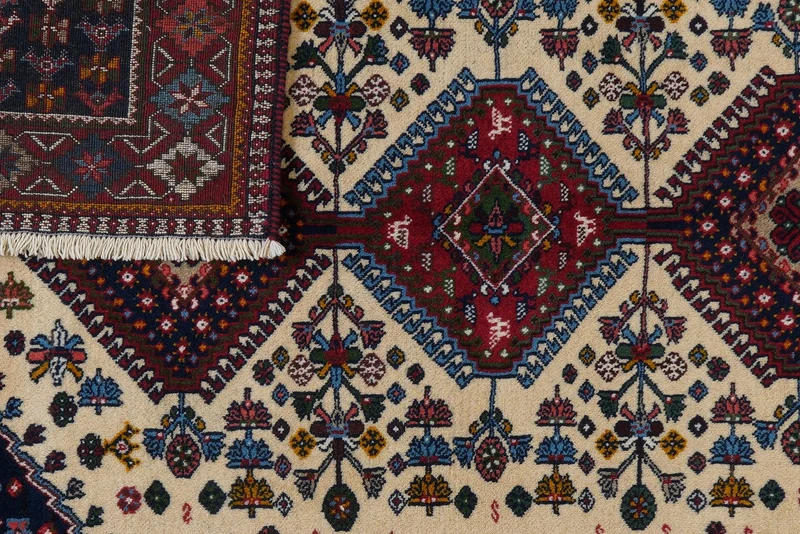 Yalameh · Handgeknüpft – Beige, 155x113 cm