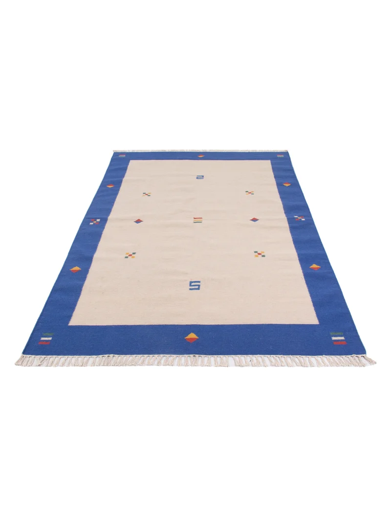 Kelim Modern Teppich 170x240cm - beige