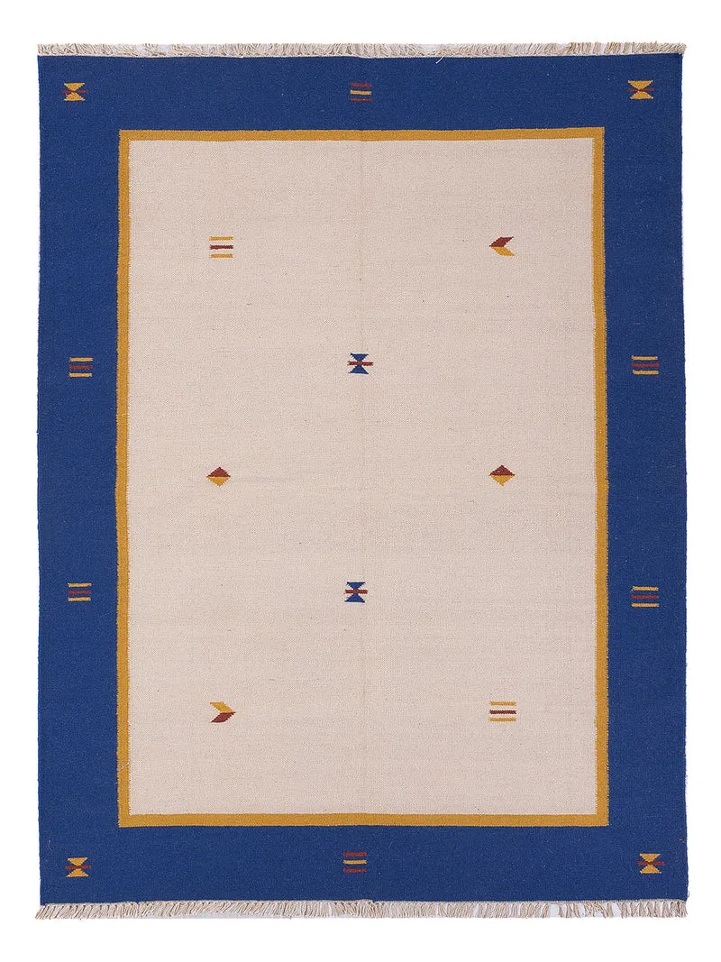 Kelim Modern Teppich 170x240cm - beige