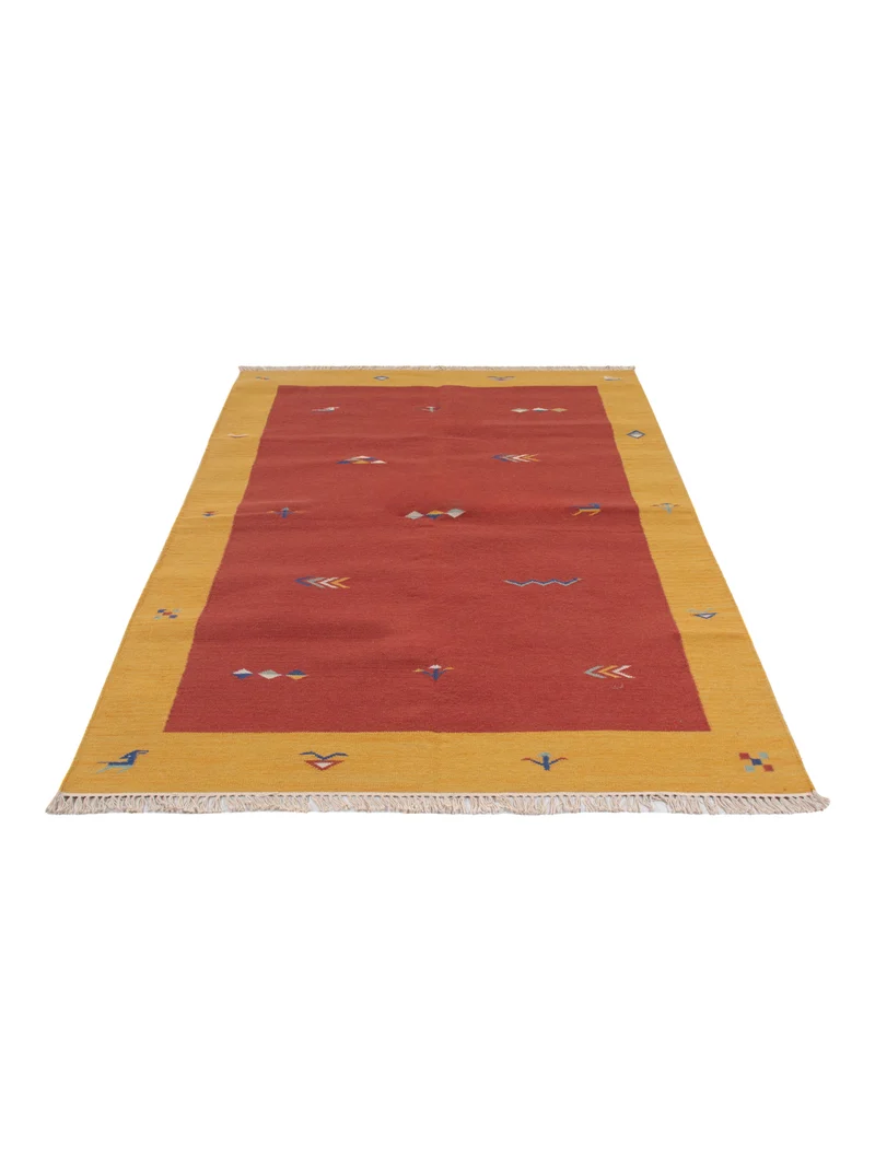 Kelim Modern Teppich 170x240cm - rot