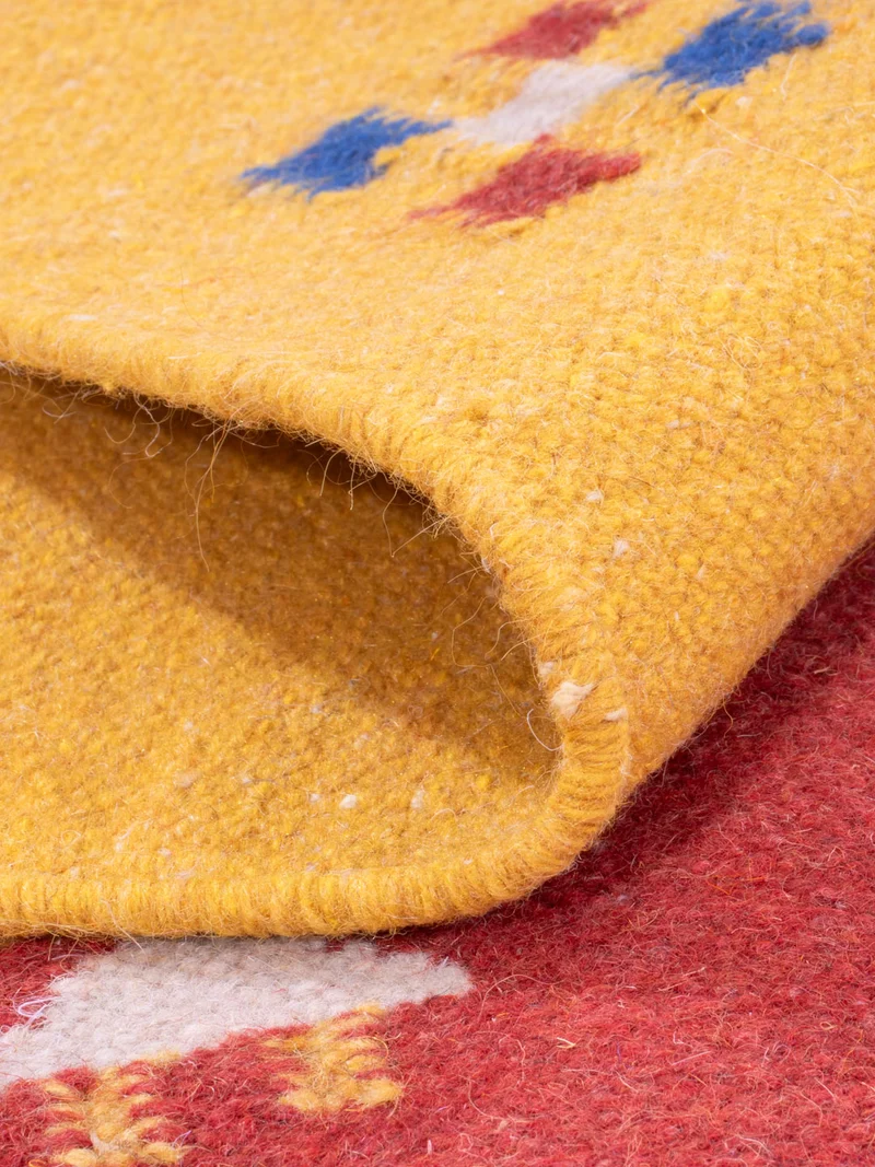 Kelim Modern Teppich 170x240cm - rost