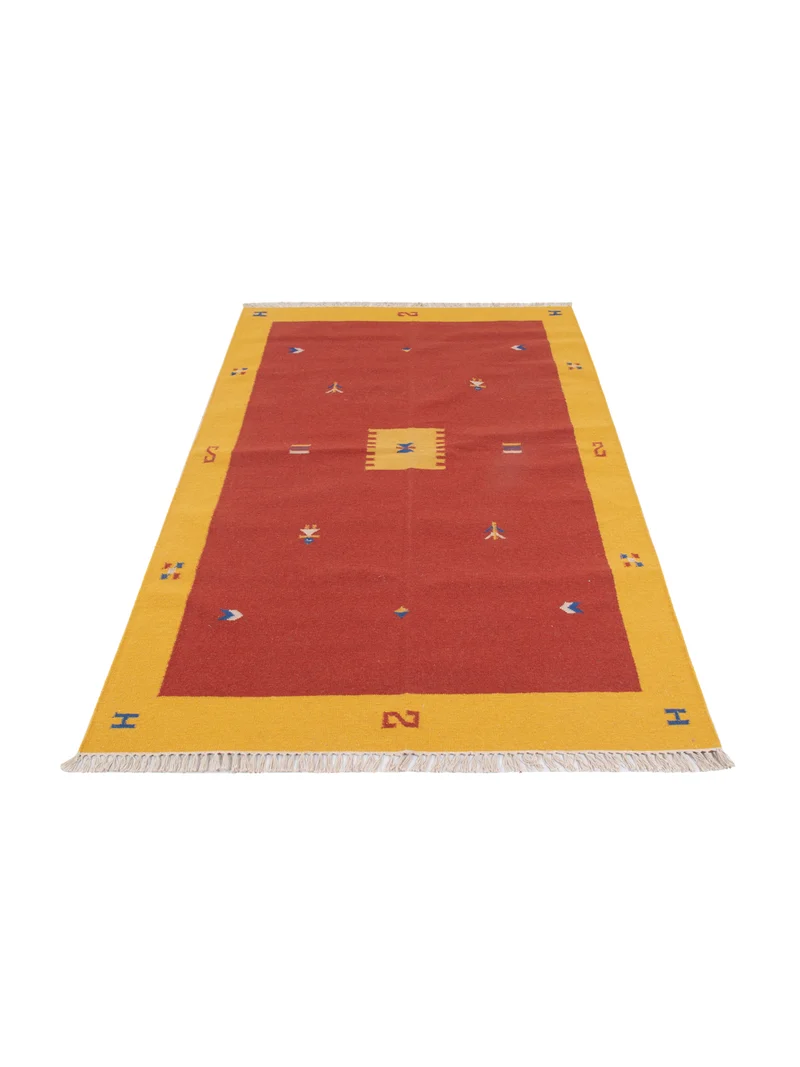 Kelim Modern Teppich 170x240cm - rost