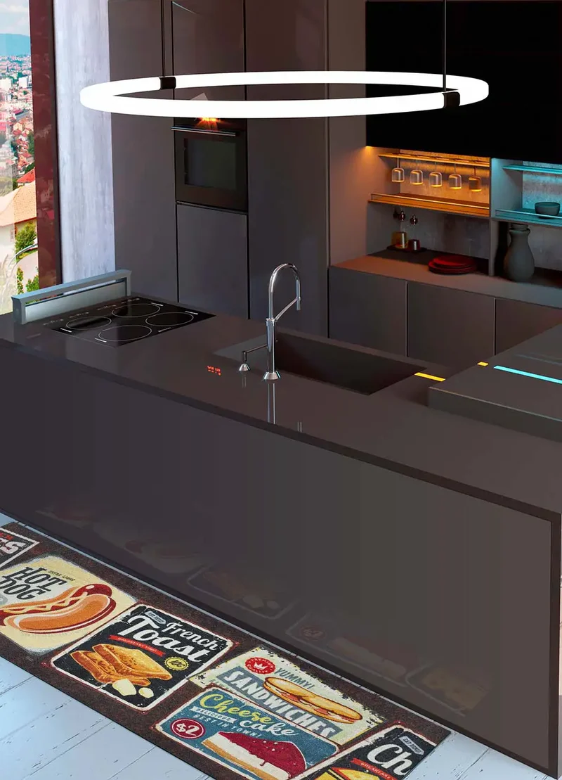 Alfombra de cocina antideslizante Sprinty America