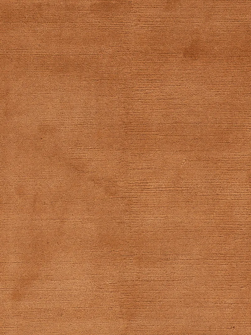 Nepal Teppich 120x180cm - Wollteppich - dunkelbeige