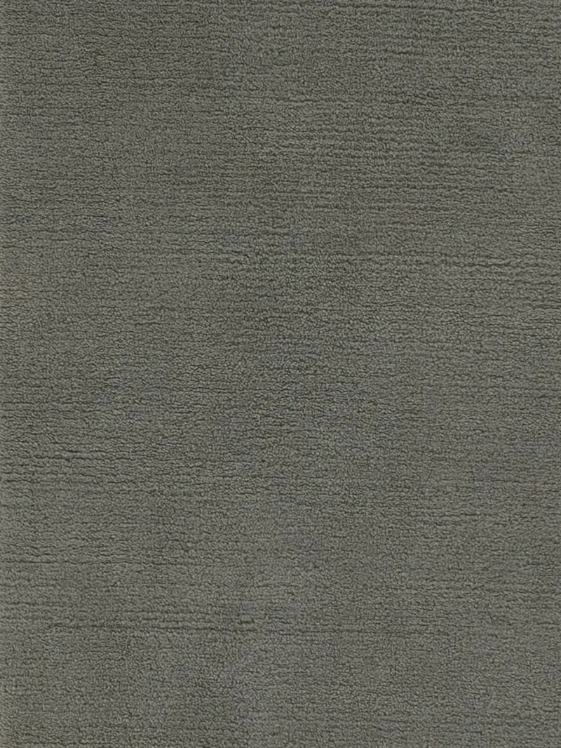 China Teppich 70x140cm - Orientteppich - olivgrün