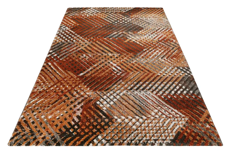 Esprit Teppich Terracotta Braun Kurzflor "Vario"