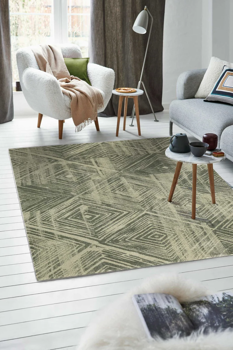 Esprit Teppich Salbeigrün Kurzflor » Cuba «
