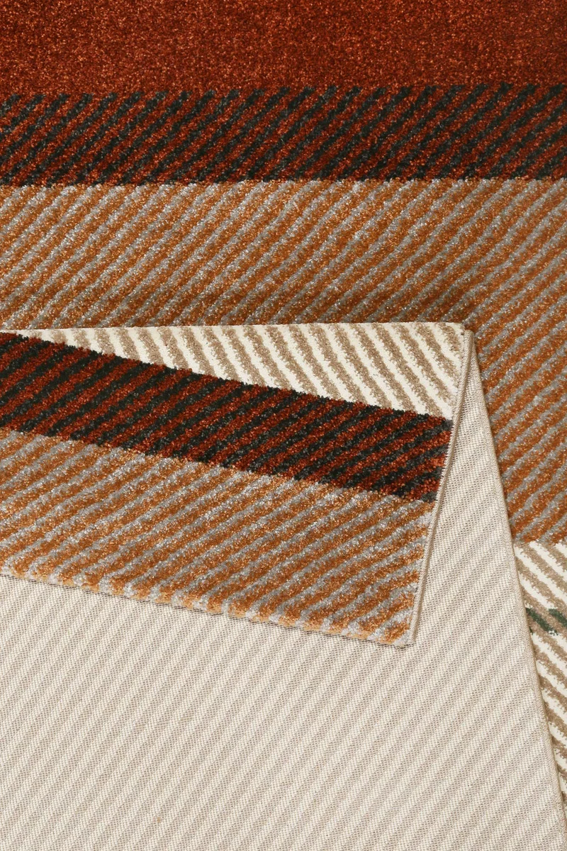 Esprit Teppich Taupe Braun Kurzflor "Eastwood"