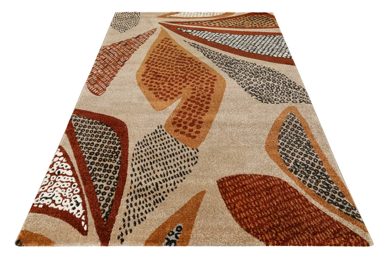 Esprit Teppich Sand Braun Terra Kurzflor "Hazel"