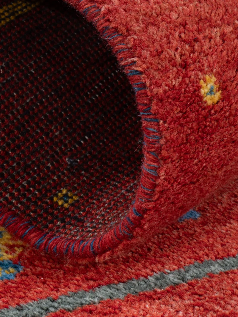 Gabbeh Teppich - Indus - 70 x 140 cm - rost