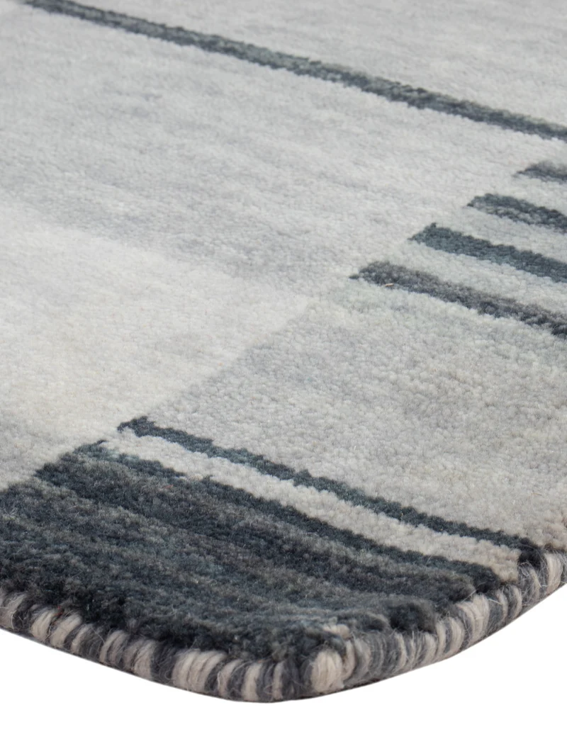 Loribaft Loom Teppich 60x90cm - Wollteppich - mehrfarbig