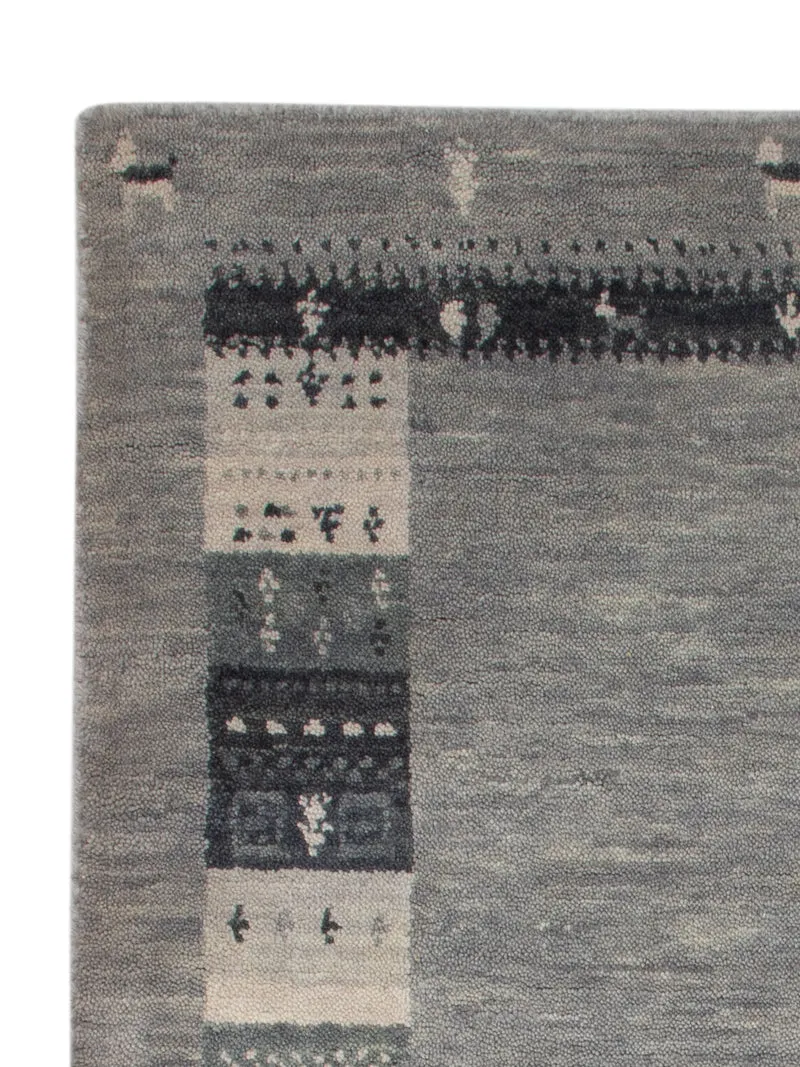 Loribaft Loom Teppich 60x90cm - Wollteppich - sand