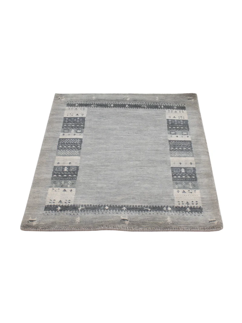 Loribaft Loom Teppich 60x90cm - Wollteppich - sand