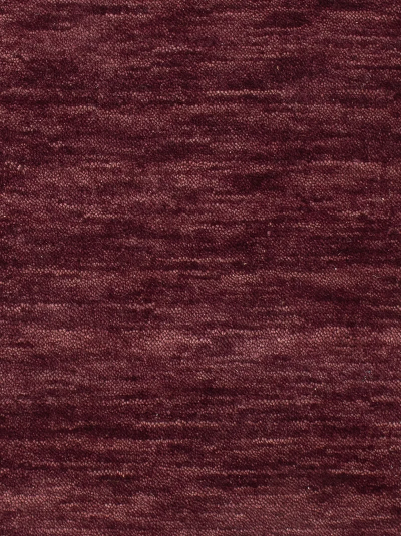 Loribaft Loom Teppich 60x90cm - Wollteppich - dunkelrot