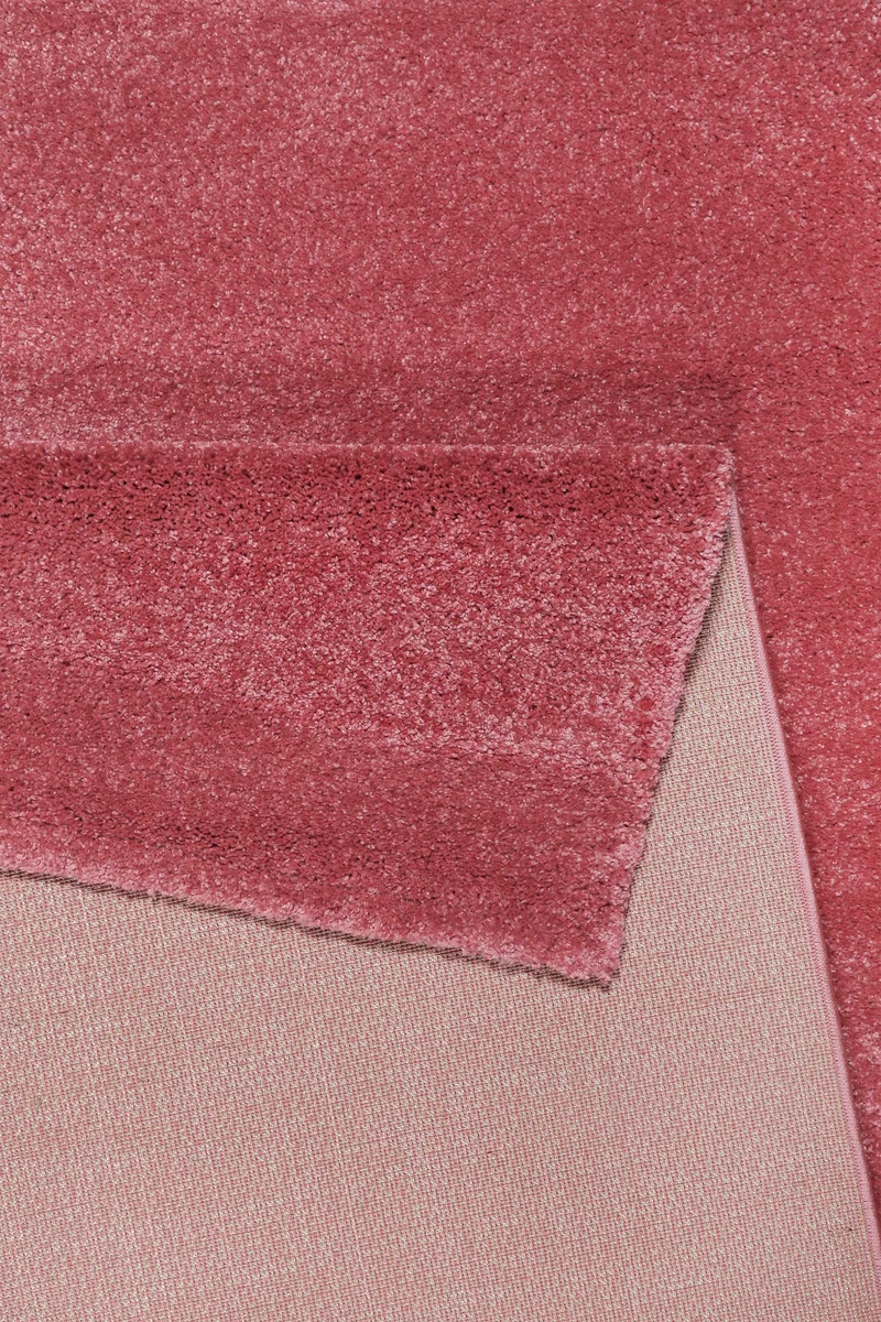 Esprit Teppich Hibiskus Rot Kurzflor "California"