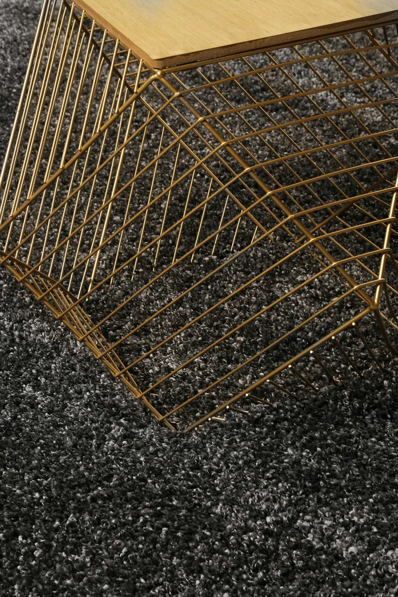 Esprit Teppich Dunkelgrau meliert Hochflor "Live Nature"