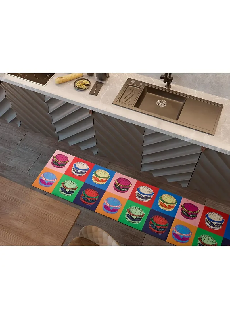 Alfombra de cocina antideslizante Ricci Pop Art