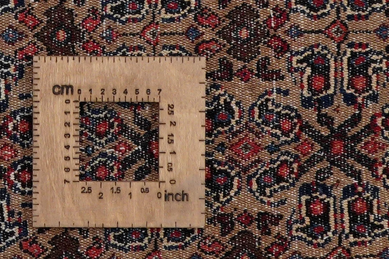 Senneh · Handgeknüpft – Beige, 143x119 cm
