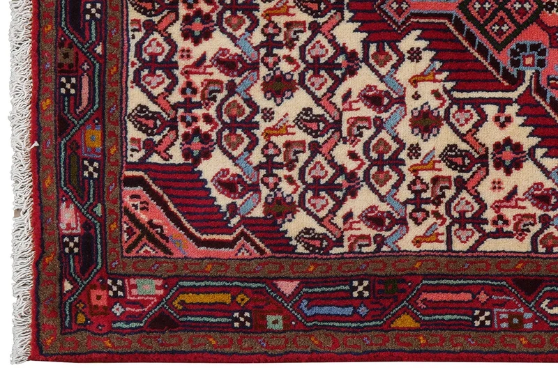 Assadabad · Handgeknüpft – Beige, 130x79 cm