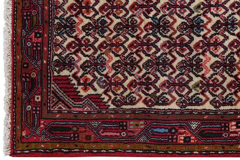 Assadabad · Handgeknüpft – Beige, 193x77 cm