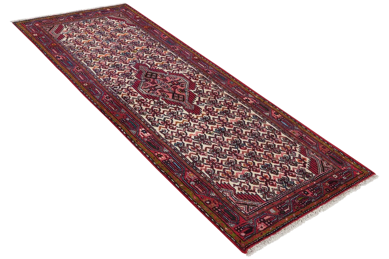 Assadabad · Handgeknüpft – Beige, 193x77 cm
