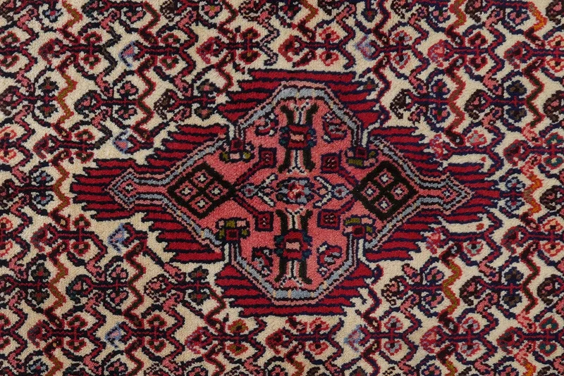 Assadabad · Handgeknüpft – Beige, 193x77 cm