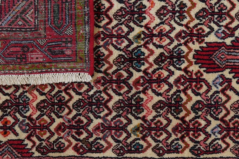 Assadabad · Handgeknüpft – Beige, 193x77 cm