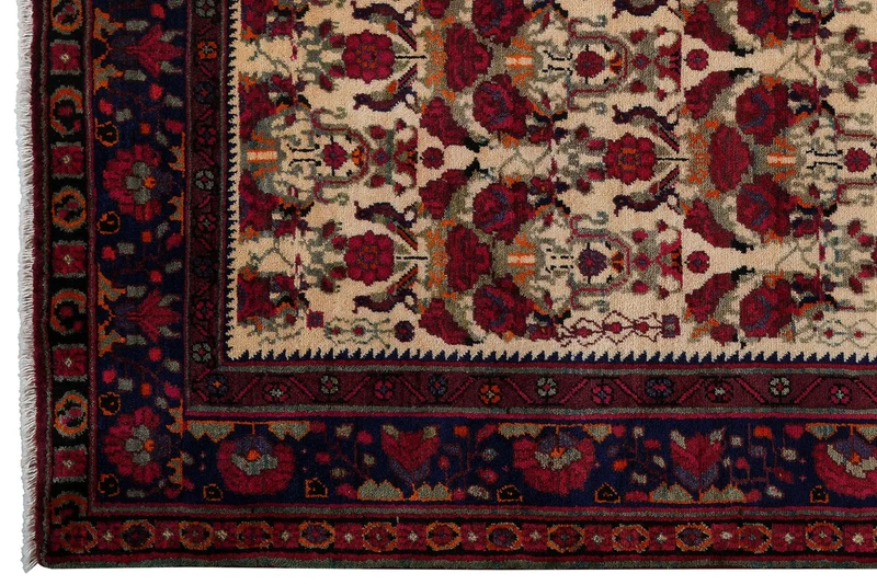 Afshar · Handgeknüpft – Beige, 238x167 cm