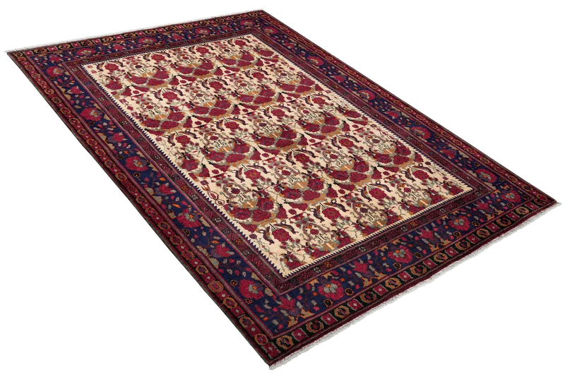 Afshar · Handgeknüpft – Beige, 238x167 cm