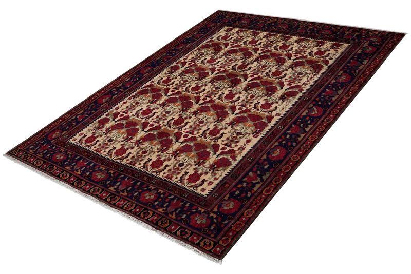 Afshar · Handgeknüpft – Beige, 238x167 cm
