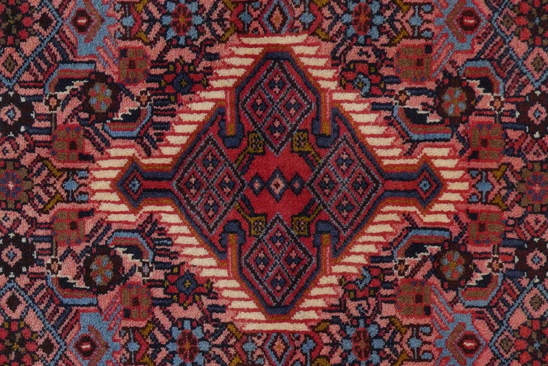 Assadabad · Handgeknüpft – Rot, 124x81 cm