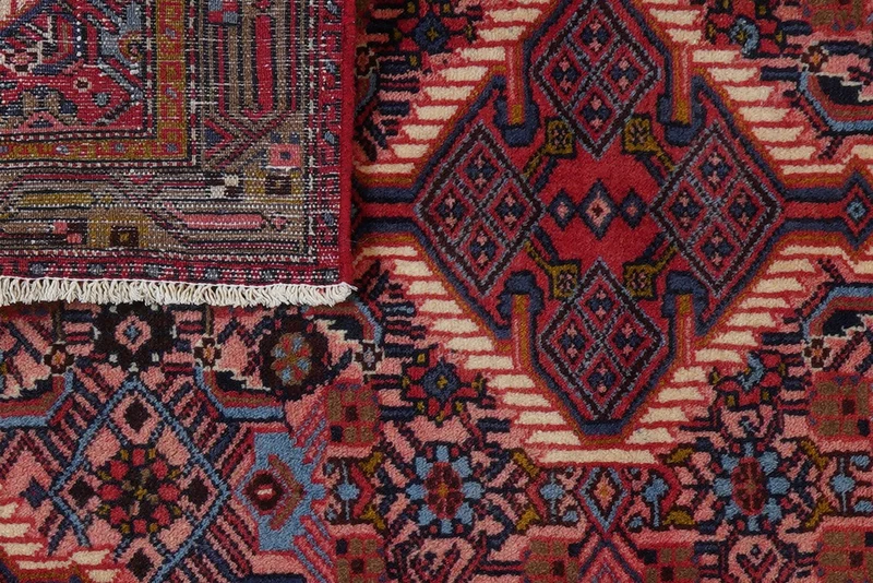 Assadabad · Handgeknüpft – Rot, 124x81 cm