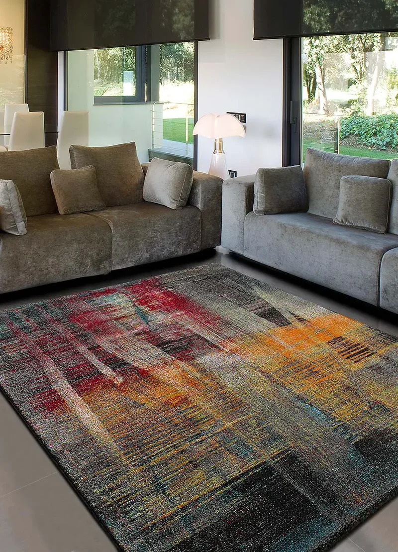 Alfombra abstracta Bianca 21460 Multicolor